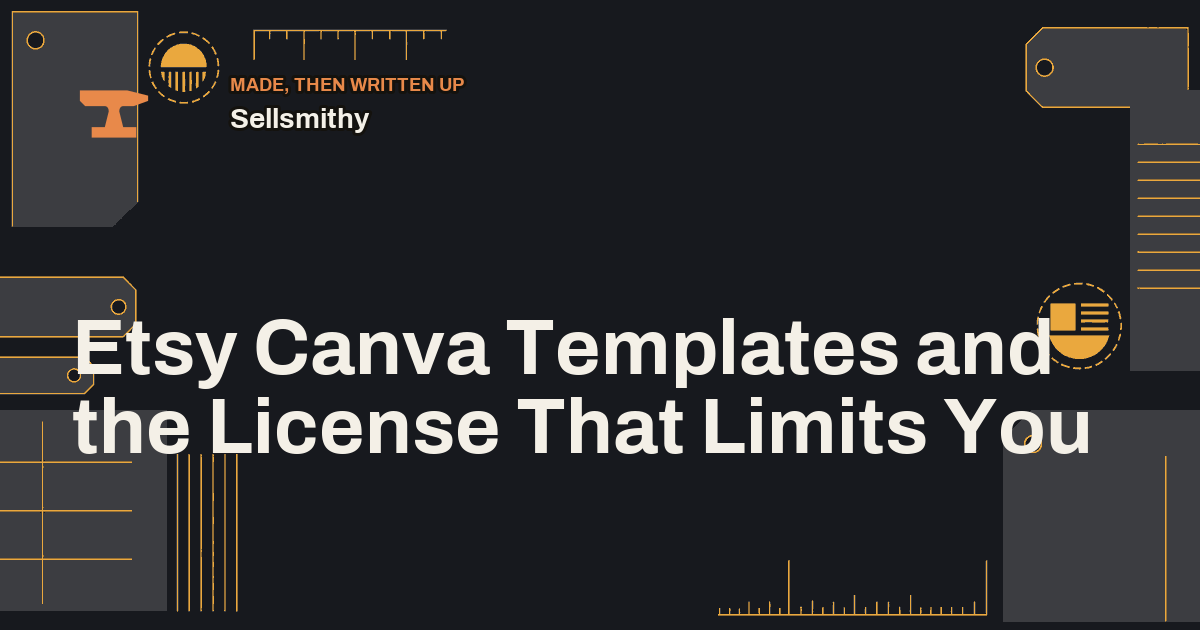 Etsy Canva Templates and the License That Limits You